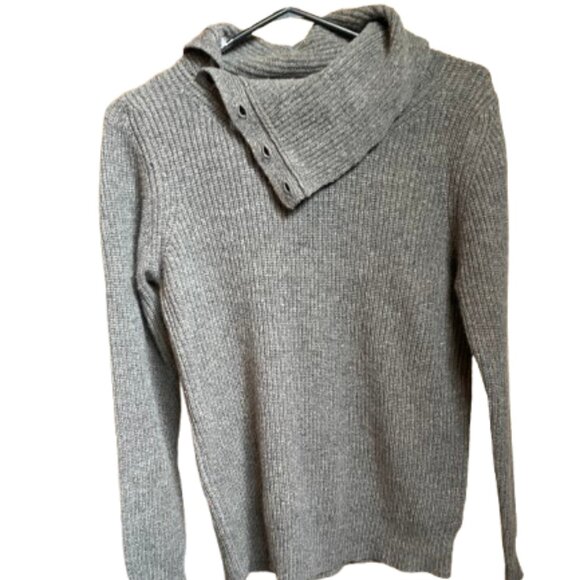 All Saints Men's Gray Sweater.  Size: Large - Picture 4 of 10